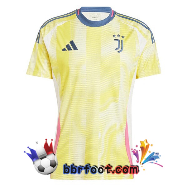 Maillot Foot Juventus Exterieur Jaune 2024/2025