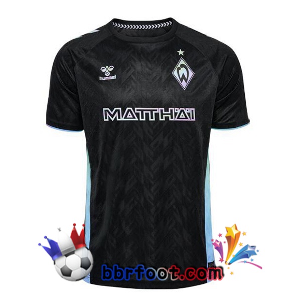 Maillot Foot SV Werder Bremen Third Noir 2024/2025