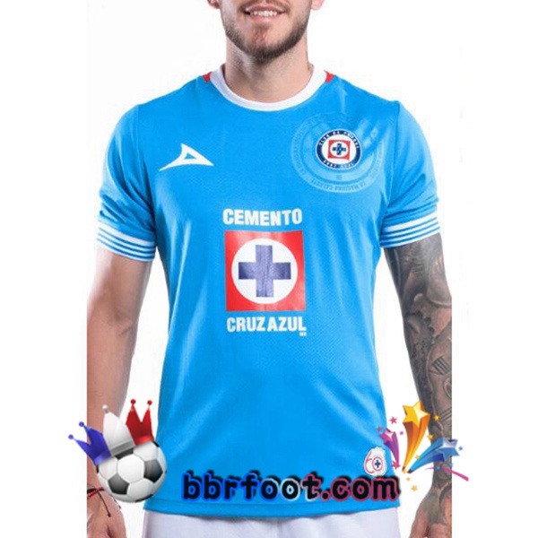 Maillot Foot Cruz Azul Domicile Bleu 2024/2025