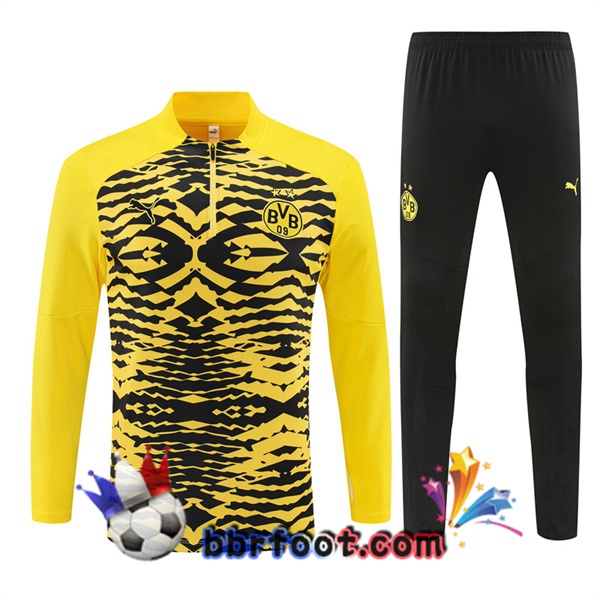 Survetement Foot Dortmund BVB Jaune 2024/2025