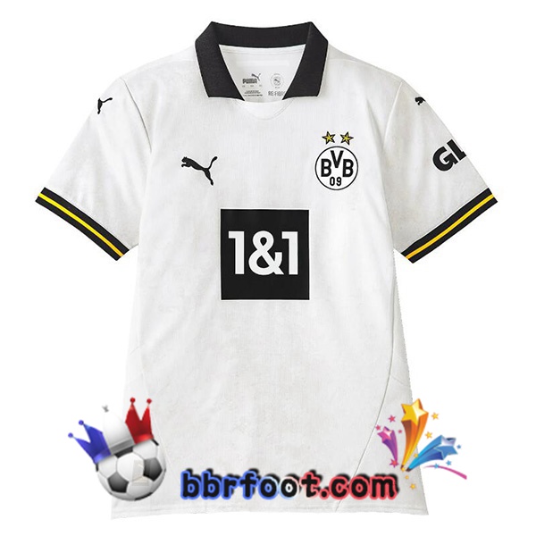 Maillot Foot Dortmund BVB Third Blanc 2024/2025