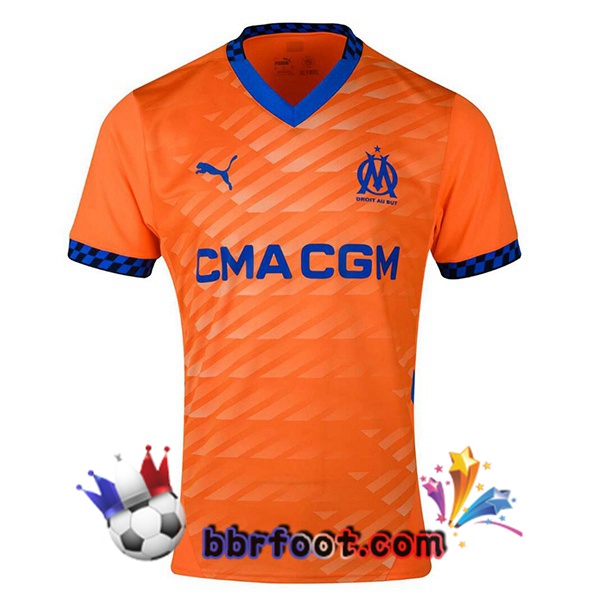 Maillot Foot Marseille OM Third Orange 2024/2025