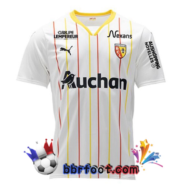 Maillot Foot RC Lens Third Blanc 2024/2025