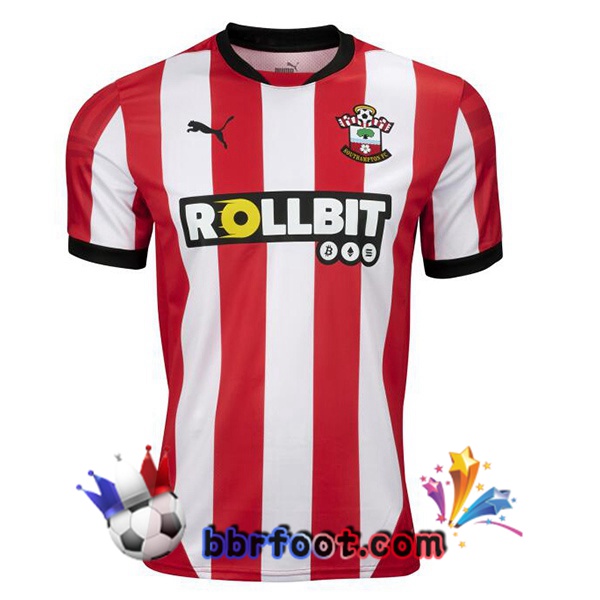 Maillot Foot Southampton FC Domicile Rouge 2024/2025