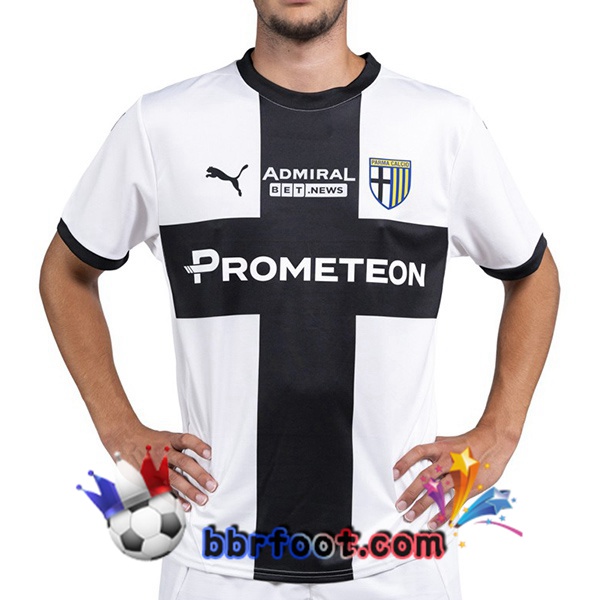 Maillot Foot Parma Calcio Domicile Blanc 2024/2025