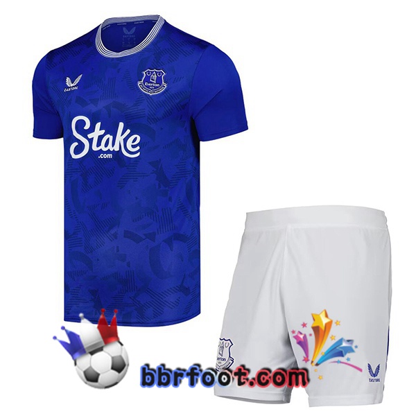 Maillot Foot Everton Enfant Domicile Bleu 2024/2025 Maillot Foot Everton Enfant Domicile Bleu 2024/2025
