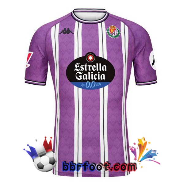 Maillot Foot Real Valladolid Domicile Pourpre 2024/2025