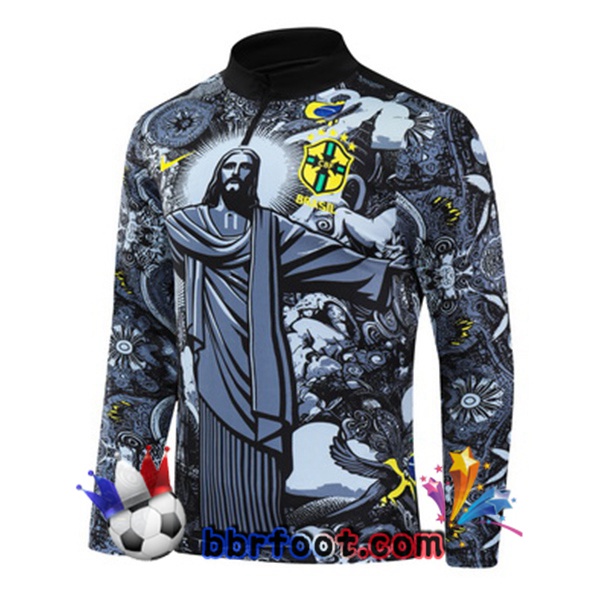 Sweatshirts Homme Bresil Noir 2024/2025