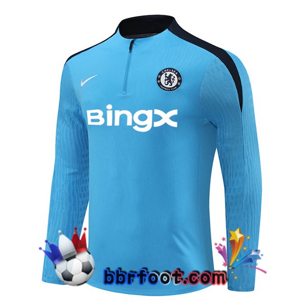 Sweatshirts Homme FC Chelsea Bleu 2024/2025