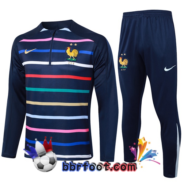 Survetement Foot France Bleu Royal 2024/2025