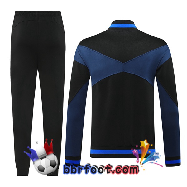 Survetement Foot - Veste Inter Milan Bleu Royal 2024/2025