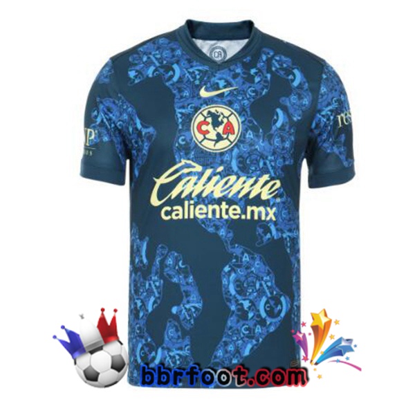 Maillot Foot Club America Exterieur Bleu 2024/2025