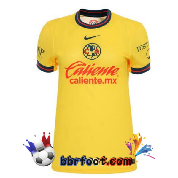 Maillot Foot Club America Domicile Jaune 2024/2025