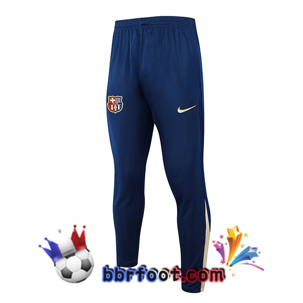 Pantalon Foot FC Barcelone Bleu Royal 2024/2025