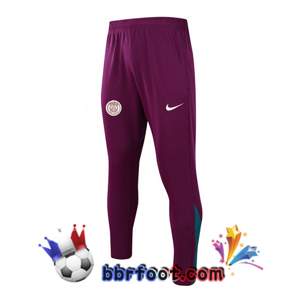 Pantalon Foot Paris PSG Pourpre 2024/2025