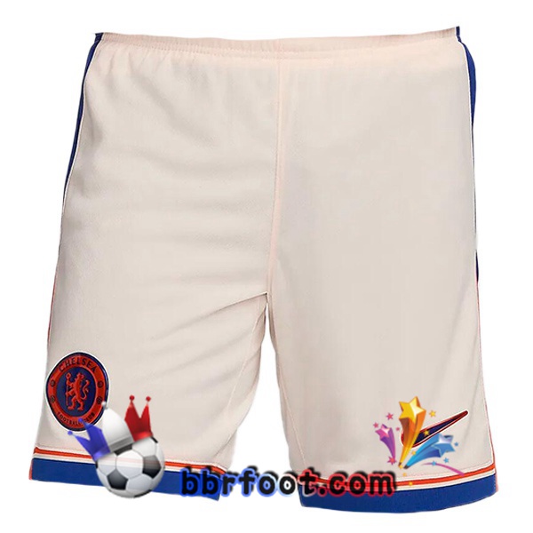 Short Foot FC Chelsea Exterieur Jaune 2024/2025