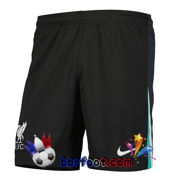 Short Foot FC Liverpool Exterieur Noir 2024/2025