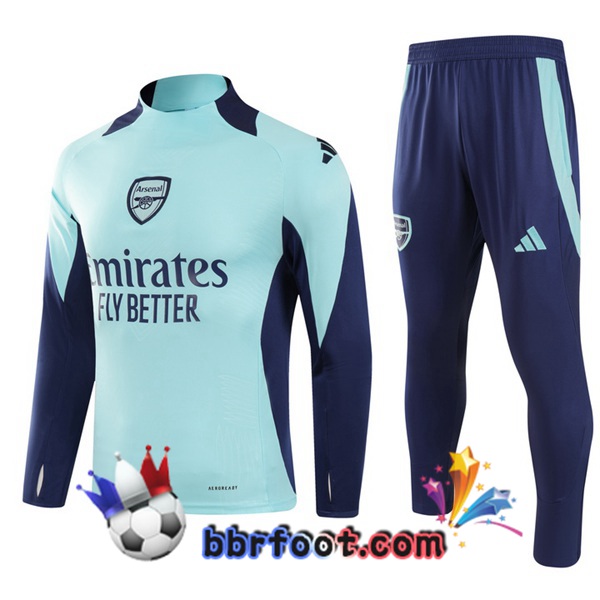Survetement Foot Arsenal Bleu 2024/2025
