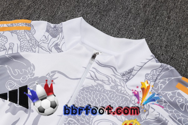 Survetement Foot Real Madrid Blanc 2024/2025