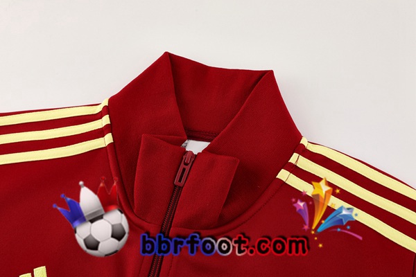 Survetement Foot - Veste AS Roma Rouge 2024/2025