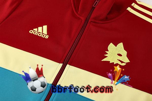 Survetement Foot - Veste AS Roma Rouge 2024/2025