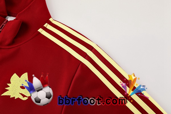 Survetement Foot - Veste AS Roma Rouge 2024/2025