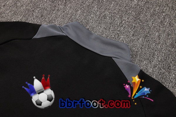 Survetement Foot - Veste Algerie Noir 2024/2025