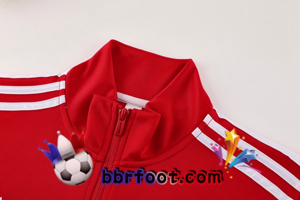 Survetement Foot - Veste Manchester United Rouge 2024/2025