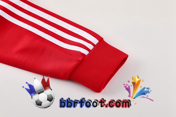 Survetement Foot - Veste Manchester United Rouge 2024/2025