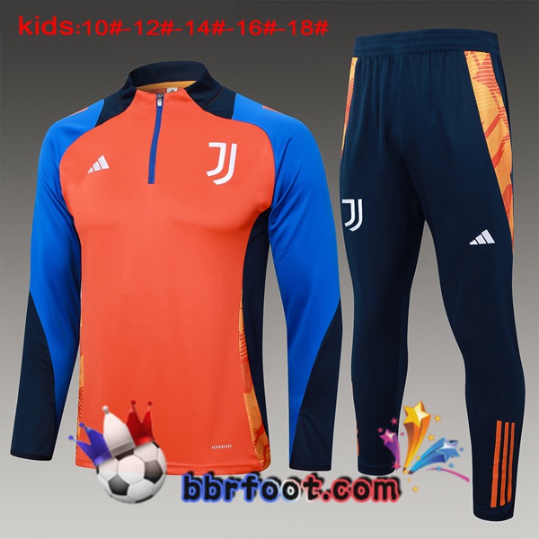 Survetement Foot Juventus Enfant Orange 2024/2025