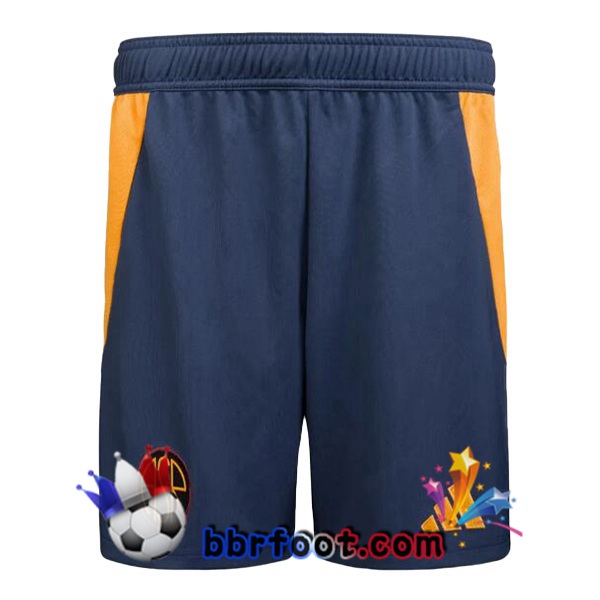 Short Foot AS Roma Third Bleu Royal 2024/2025