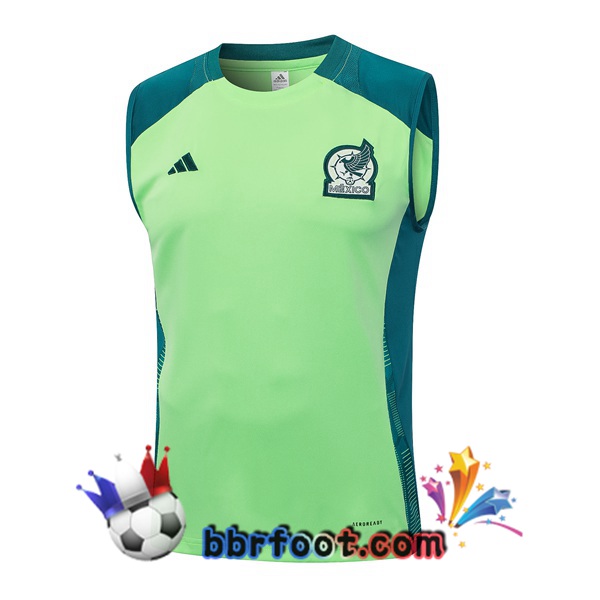 Gilet Foot Mexique Vert 2024/2025