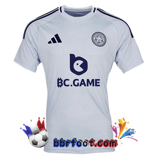 Maillot Foot Leicester City Third Gris 2024/2025