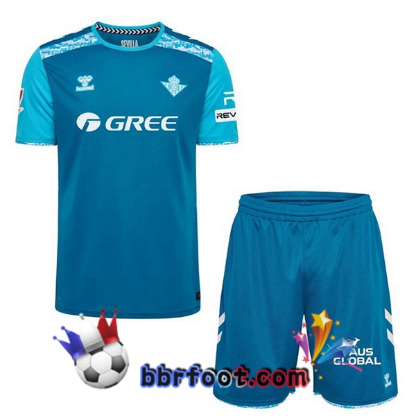 Maillot Foot Real Betis Enfant Third Bleu 2024/2025