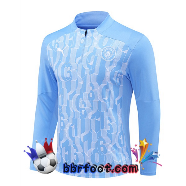 Sweatshirts Homme Manchester City Bleu 2024/2025