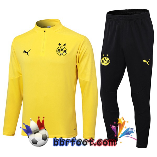 Survetement Foot Dortmund BVB Jaune 2024/2025
