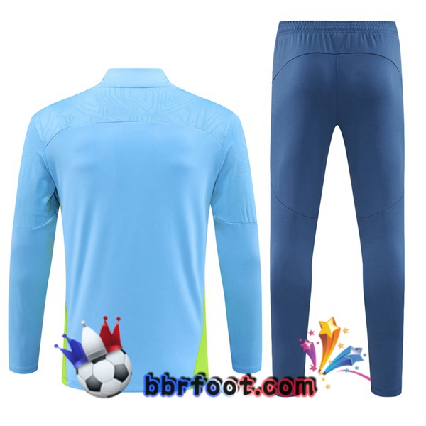 Survetement Foot Manchester City Bleu 2024/2025