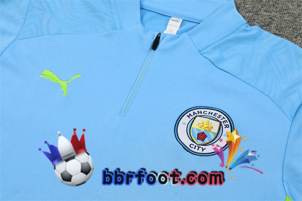 Survetement Foot Manchester City Bleu 2024/2025