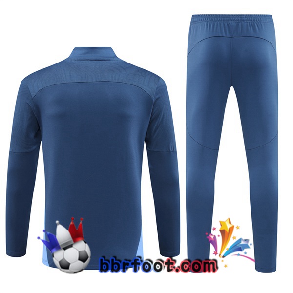 Survetement Foot Manchester City Bleu Royal 2024/2025