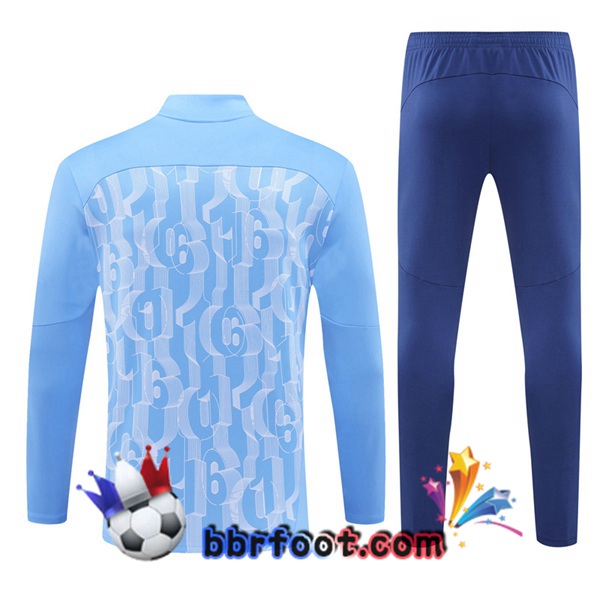 Survetement Foot Manchester City Bleu 2024/2025