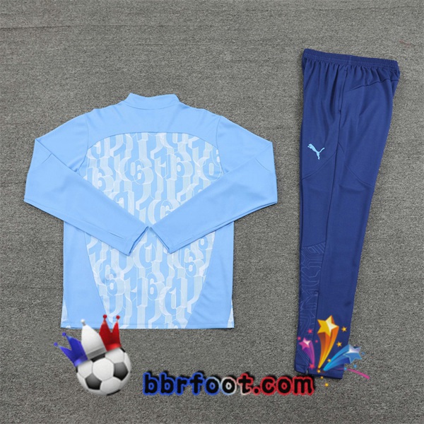 Survetement Foot Manchester City Bleu 2024/2025