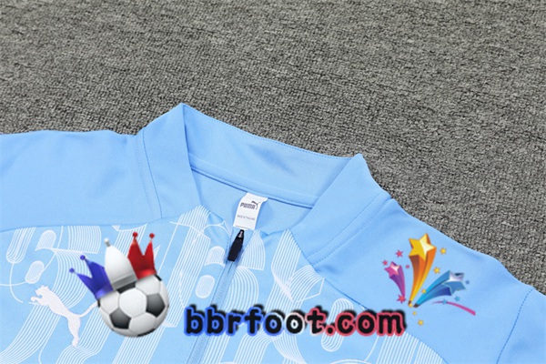Survetement Foot Manchester City Bleu 2024/2025