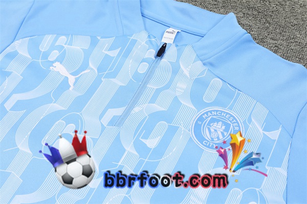 Survetement Foot Manchester City Bleu 2024/2025