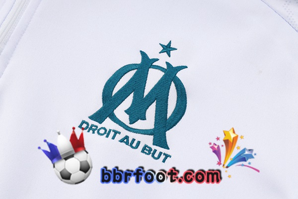 Survetement Foot Marseille OM Blanc 2024/2025