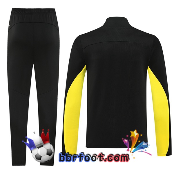 Survetement Foot - Veste Dortmund BVB Noir 2024/2025
