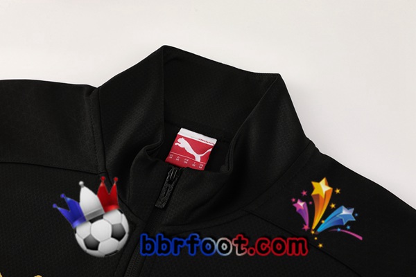 Survetement Foot - Veste AC Milan Noir 2024/2025