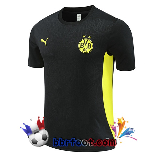 Training T-Shirts Dortmund BVB Noir 2024/2025 Training T-Shirts Dortmund BVB Noir 2024/2025