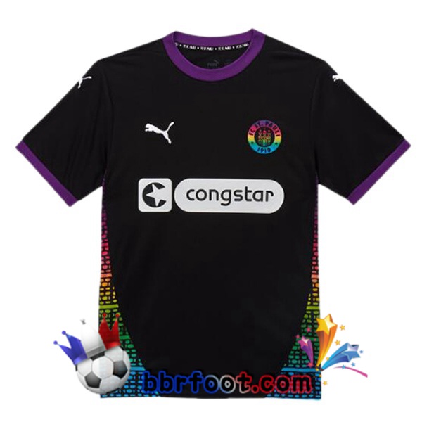 Maillot Foot FC St. Pauli Third Noir 2024/2025
