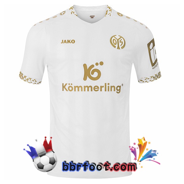 Maillot Foot FSV Mainz 05 Third Blanc 2024/2025