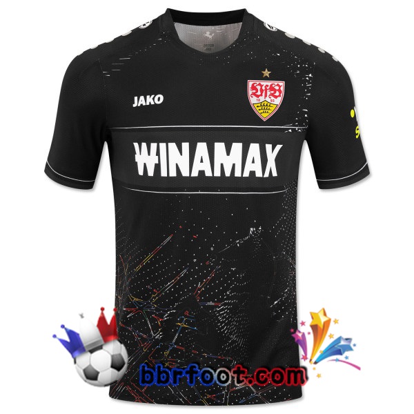 Maillot Foot VfB Stuttgart Third Noir 2024/2025